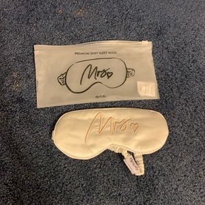 Miss to Mrs sleep mask